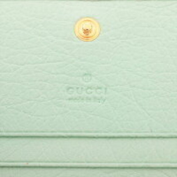 Gucci Ostrich Ophidia Bi fold Wallet Green - Picture 8 of 8